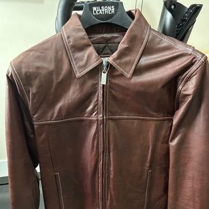 leather jacket men